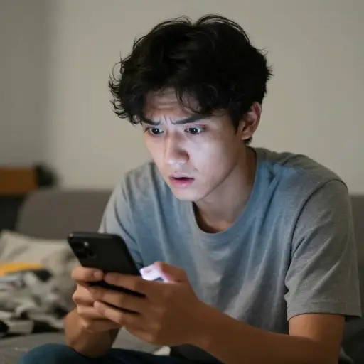 在我们上周激烈的争吵之后，我没料到会收到她的消息。