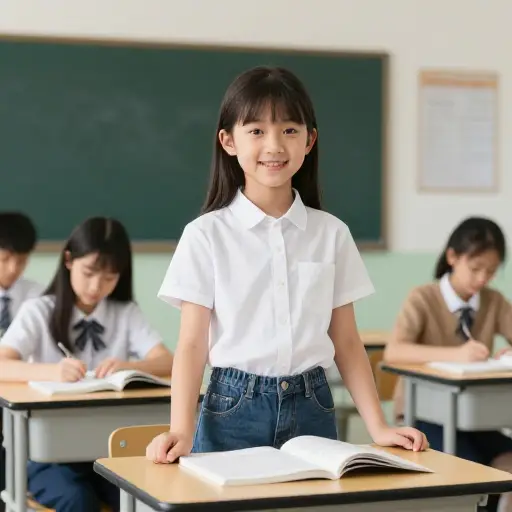 这是安娜，她是我的同学。