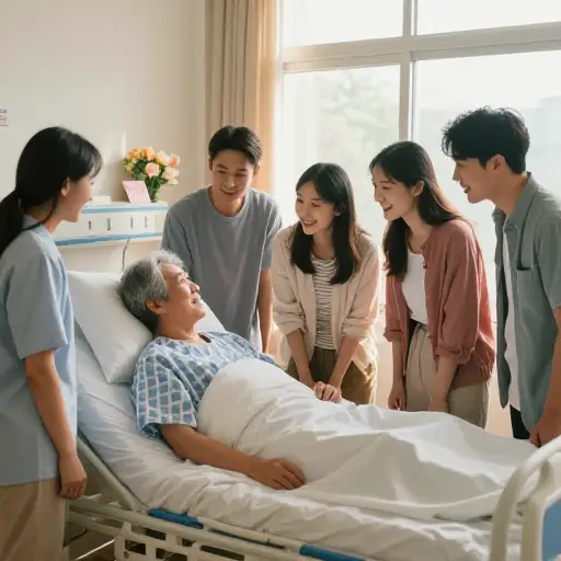 我们都祝愿您早日康复。