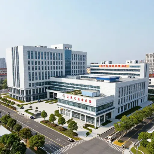 所有基本服务都设在医院建筑群内，以方便病人。
