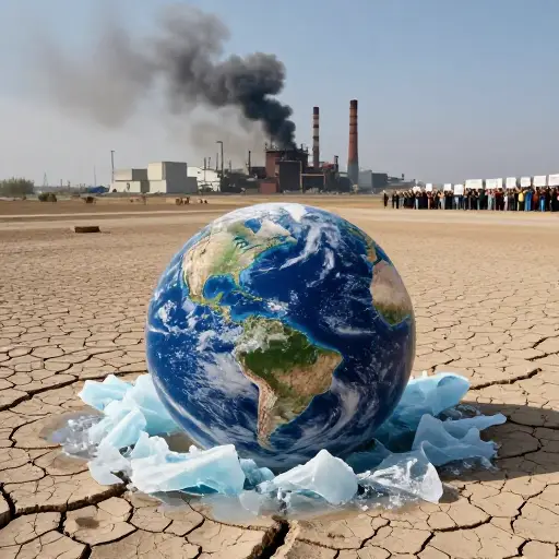 气候变化是一场需要立即采取行动的全球性灾难。