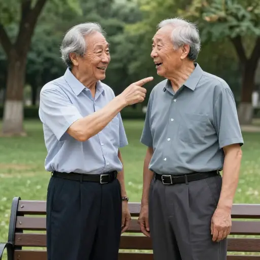 过了这么多年，你看起来一模一样——你一点都没变。