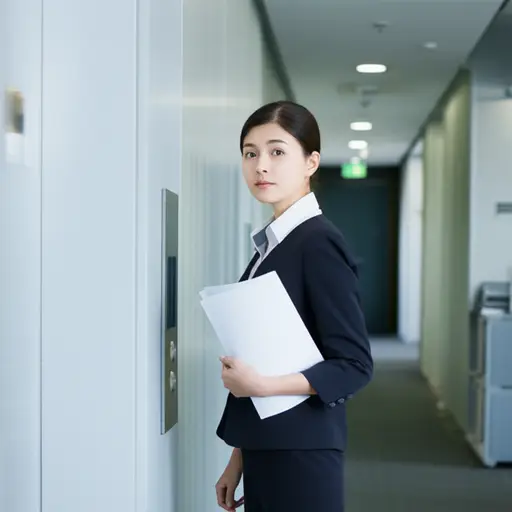 你能帮我一个忙，把这份文件送到三楼吗？