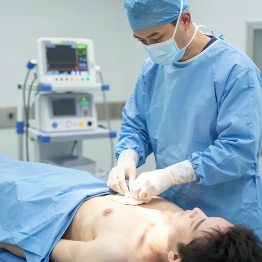 胸部伤口通常需要紧急手术。