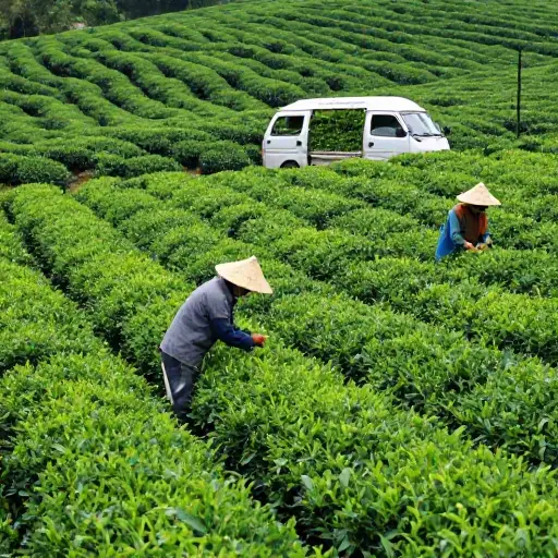 印度种植茶叶以供出口。