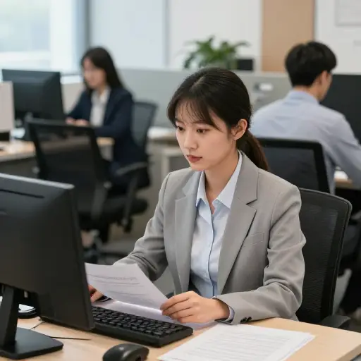 她拥有很强的行政管理能力，能确保部门顺利运作。