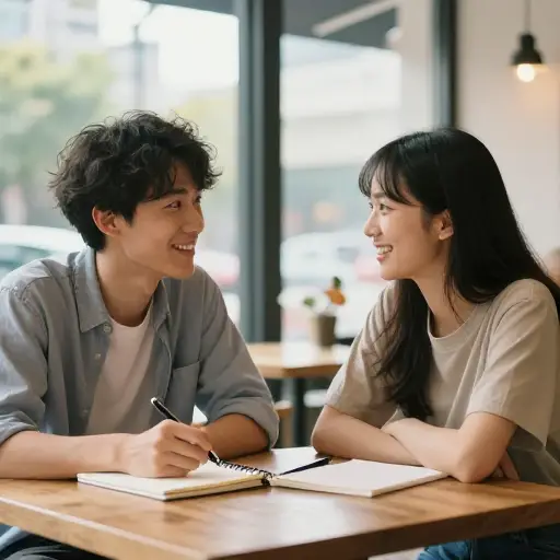 第一次见到我的笔友是一段美妙的经历。