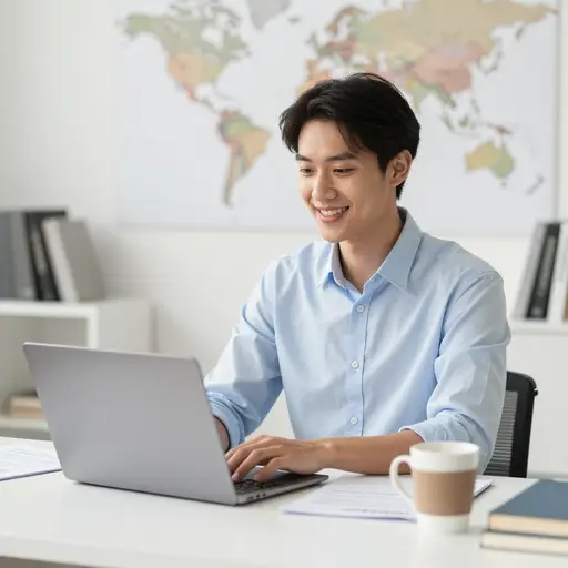 在申请国际职位时，你应该充分利用你的语言技能。