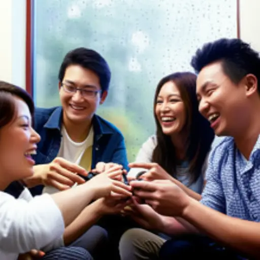 天气很糟，但至少我们在室内玩得开心。