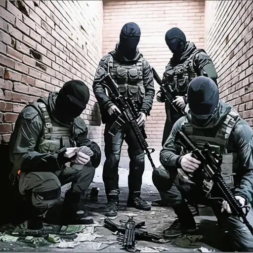 那些雇佣兵完全不顾道德，只要给钱就愿意做任何事。