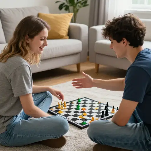 你想和我一起玩棋盘游戏吗？