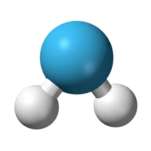 水分子由两个氢原子和一个氧原子组成。
