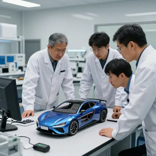 专家们正在评估新车辆设计的整体安全性。