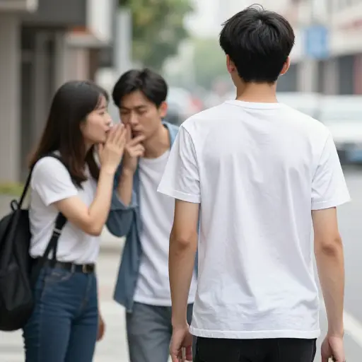当人们在背后骂你时，这很伤人。