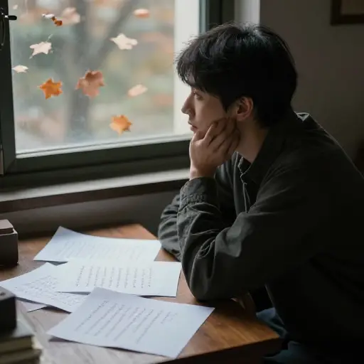 失落的主题在他的许多诗歌中反复出现。