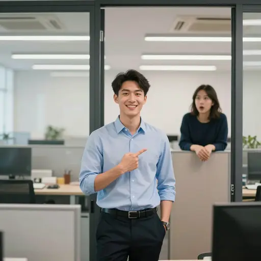 把同事的辛勤工作据为己有，是一种靠卑鄙手段往上爬的方式。