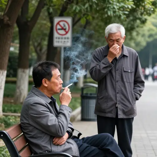 吸烟对健康有害。