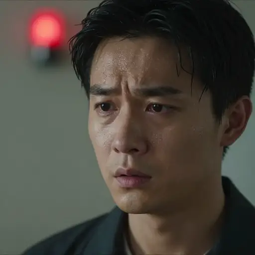 警报响起时，我开始无法控制地出汗。