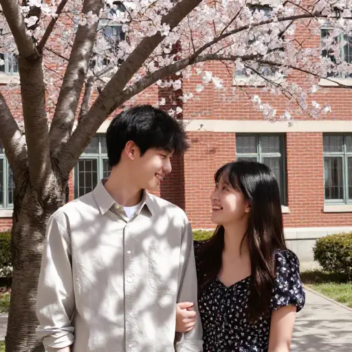 他们在大学相遇，并深深地坠入爱河。