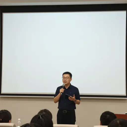 发言者简要提到了团队合作的重要性，然后继续讲其他内容。