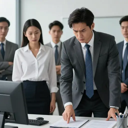 经理在众人面前粗鲁地批评了她的工作。