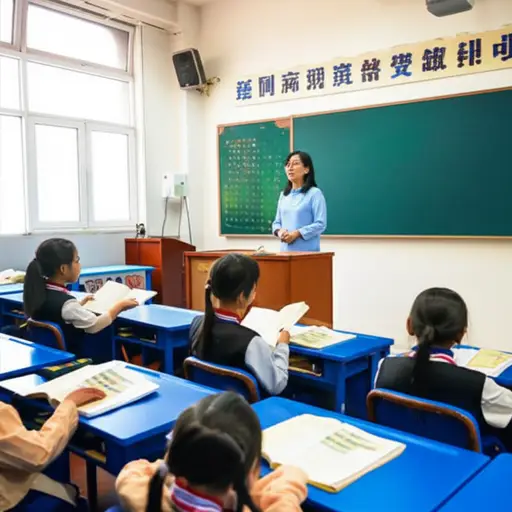 老师让学生背诵这首诗。