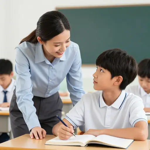 我们努力把学生当作独立的个体来对待。