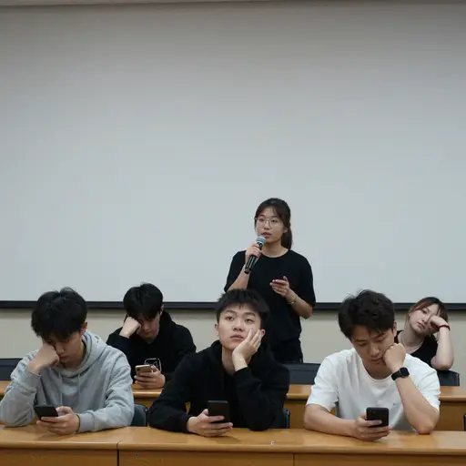 他的演讲软弱无力，没能打动观众。