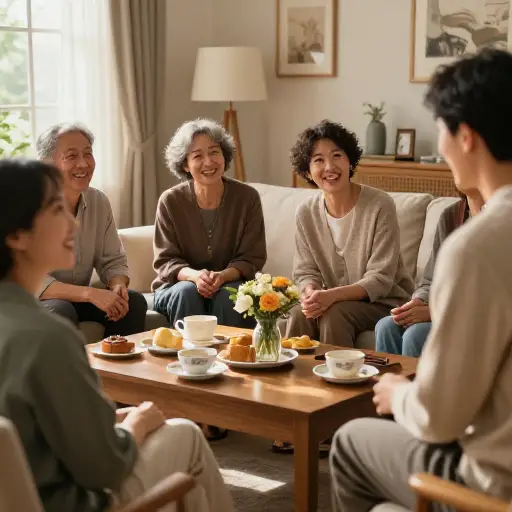 我们的成员对家庭和您的好客非常满意。