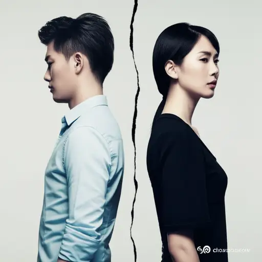 政治观点的分歧在他们之间造成了隔阂。