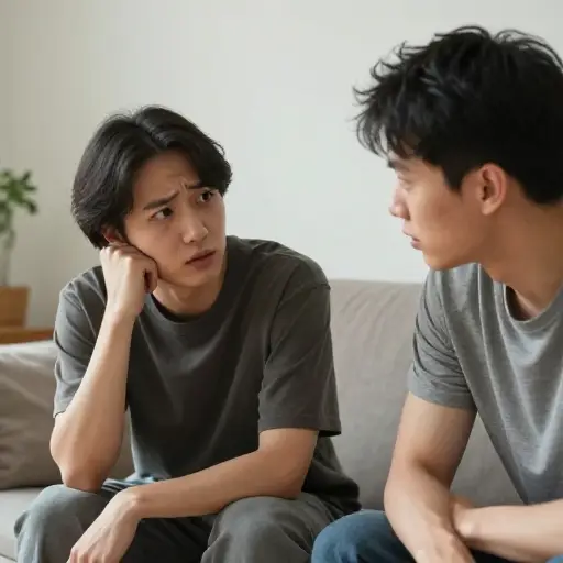 “你看那部电影了吗？” “不好意思？你说什么？”