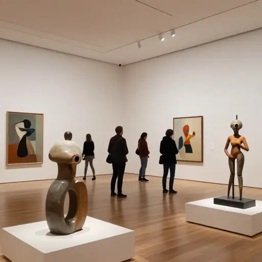 新的艺术展览展出了一系列令人惊叹的创新作品。