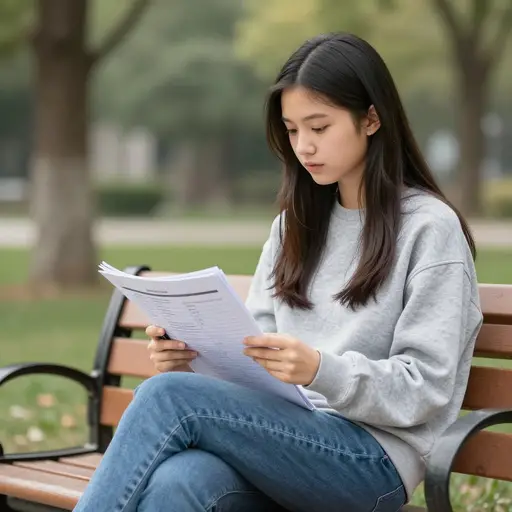 这位精明的学生将繁重的课程分散到两个学期，而不是全部挤在一个学期。