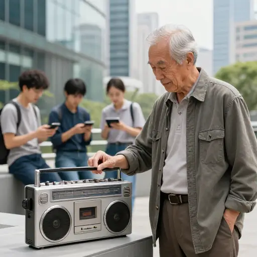 前几代人无法像我们今天这样接触到尖端技术。