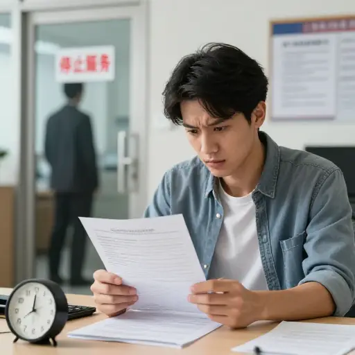 原因是他没有提前申请，所以错过了名额。