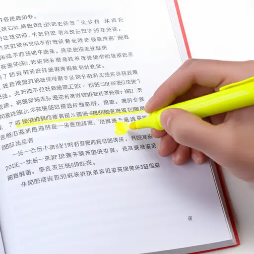 请用荧光笔在重要段落上做标记。