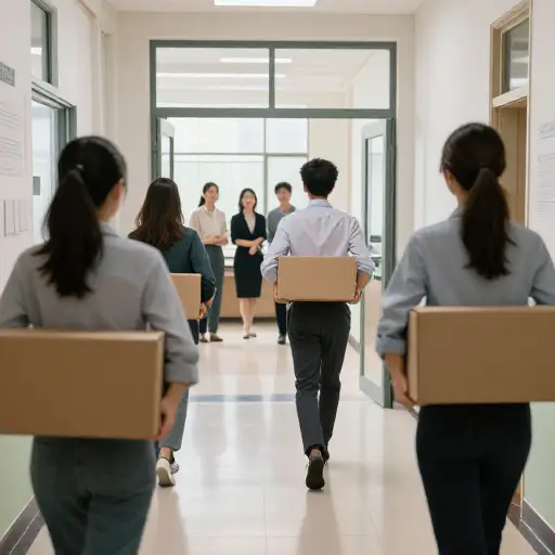 众所周知，有四位老师明年将不会回来了。