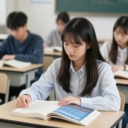 她大学开始时学英语，但第二年转到了商业研究。