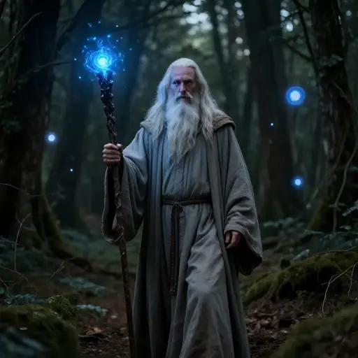 故事中的巫师通常拥有魔法力量。