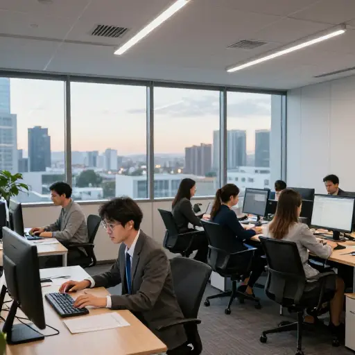 许多进步的公司现在提供灵活的工作时间。