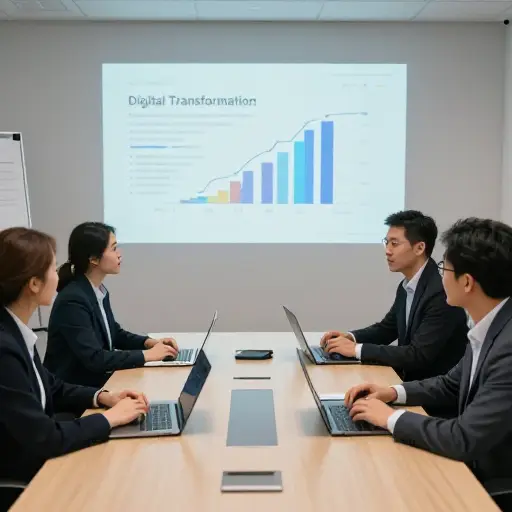 公司的战略发生了向数字化转型的重大转变。