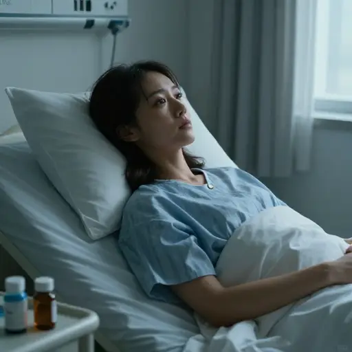 住院六个月后，她开始失去活下去的意志。