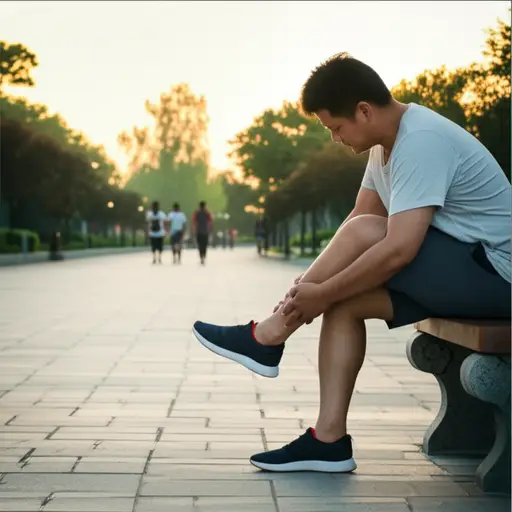 长时间走路后，我的腿很容易疲劳。