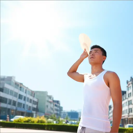 这该死的天气真是热死人了！