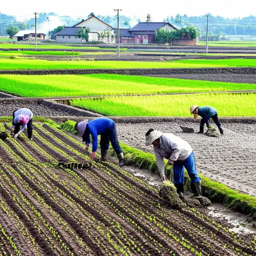 这个地区的居民主要是农民。