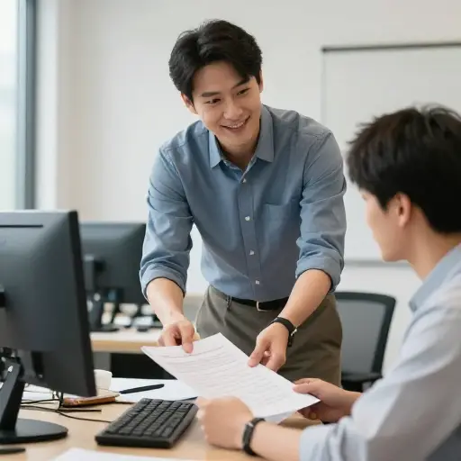 他是一位非常乐于助人的助手。