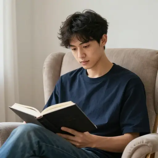 我深深地沉浸在这本迷人的书里。