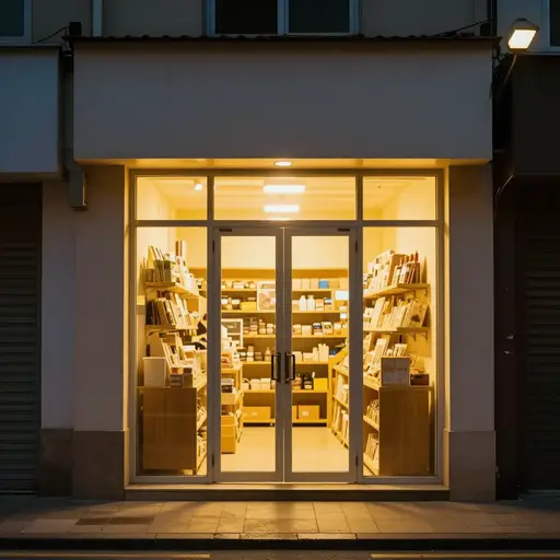 这家店营业到晚上9点。
