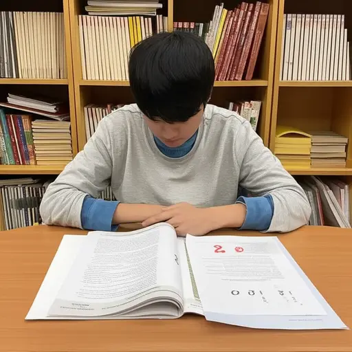 尽管努力学习，他还是没能通过数学考试。