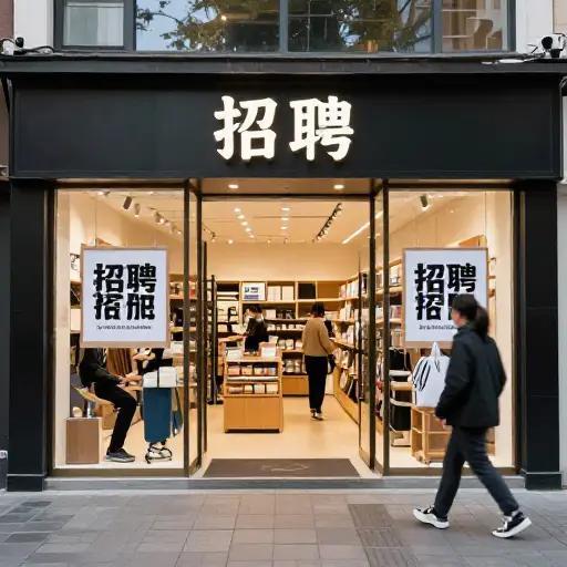 零售业有很多工作机会。